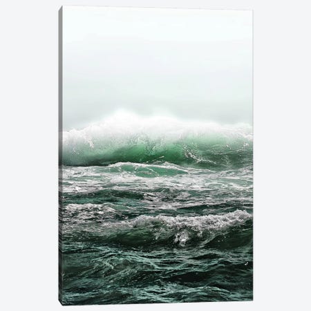 Big Splash Emerald Sea Canvas Print #GEL16} by Monika Strigel Art Print