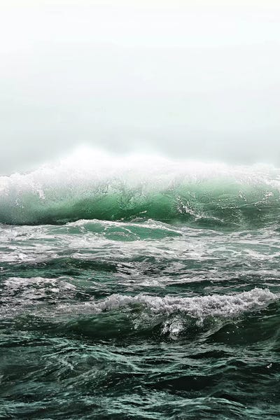 Rothko Inspired Photography: Big Splash Emerald Sea by Monika Strigel