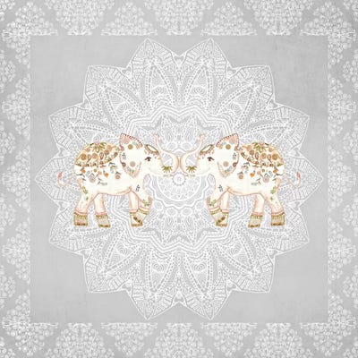 Alhambra Elephants by Monika Strigel multi panel art