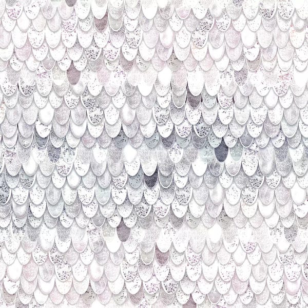 Magic Mermaid White Square