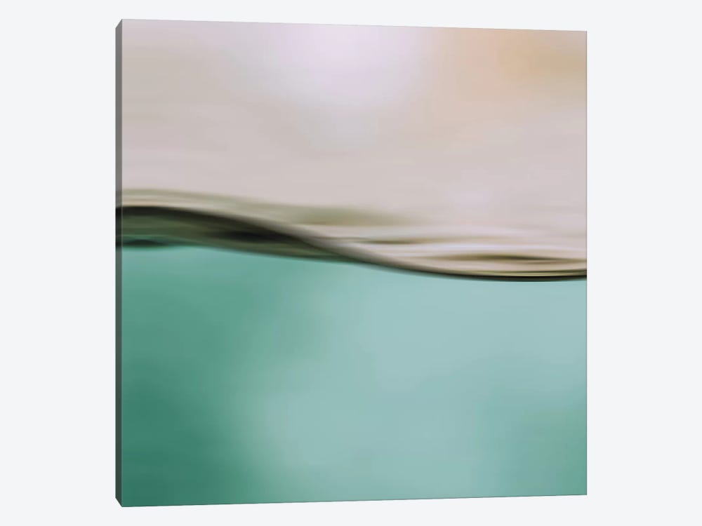 Water Motion I Square by Monika Strigel 1-piece Canvas Art