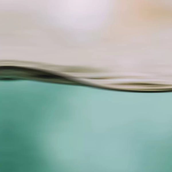 Water Close-Ups: Water Motion I Square by Monika Strigel