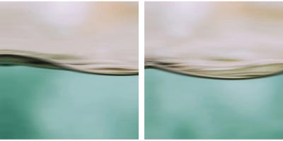 Water Motion Diptych