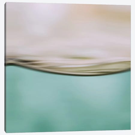 Water Motion II Square Canvas Print #GEL301} by Monika Strigel Canvas Wall Art