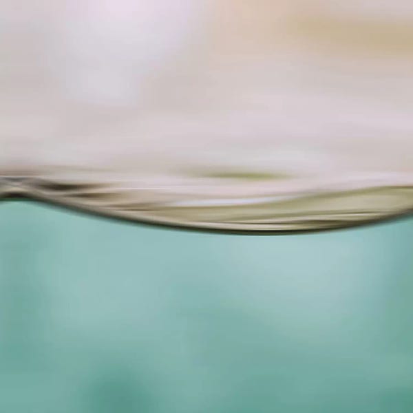 Abstract Photography: Water Motion II Square by Monika Strigel