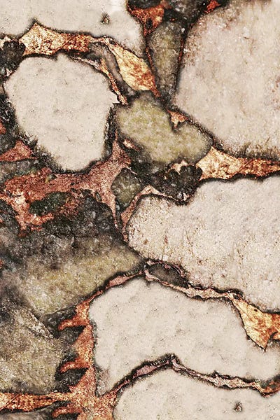 Gemstone And Gold - Pastel Nude by Monika Strigel canvas print