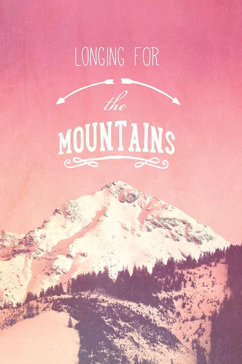 Longing For The Mountains by Monika Strigel wall art