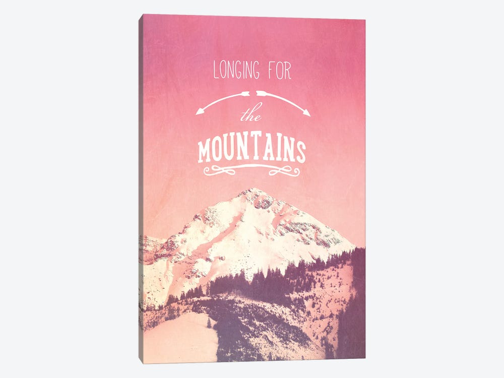 Longing For The Mountains by Monika Strigel 1-piece Art Print