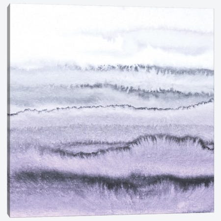 Within The Tides - Lilac Gray Canvas Print #GEL45} by Monika Strigel Canvas Artwork