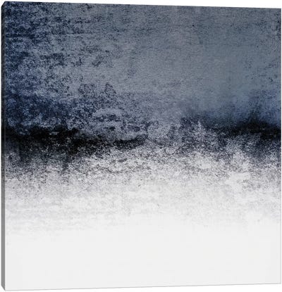 Snowdreamer - Black And White Canvas Art Print - Minimalist Abstract Art