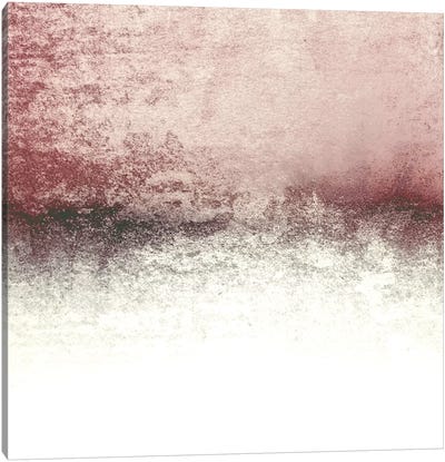 Snowdreamer - Blush Canvas Art Print - Transitional Décor