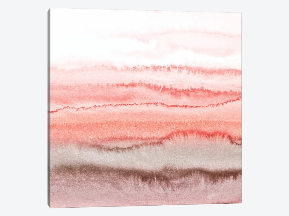 Within The Tide - Coral Dawn by Monika Strigel 1-piece Canvas Wall Art