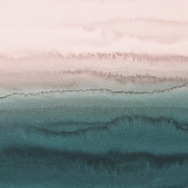Monika Strigel: Within The Tide - Blush Meets Teal by Monika Strigel