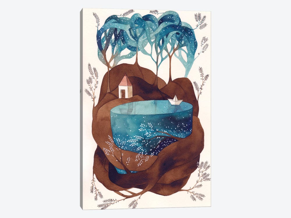 Island I by Gemma Capdevila 1-piece Art Print
