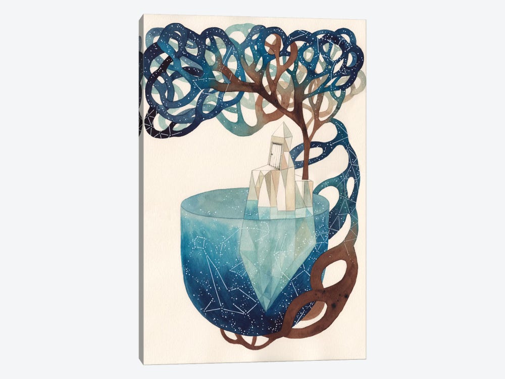 Blue Universe by Gemma Capdevila 1-piece Canvas Art