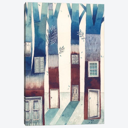 Tree House Canvas Print #GEM31} by Gemma Capdevila Art Print
