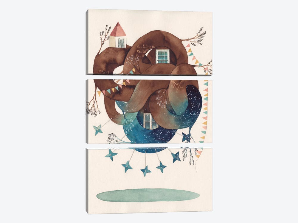 Delta Star by Gemma Capdevila 3-piece Art Print
