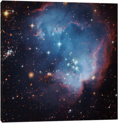 Star Forming Region In The Small Magellanic Cloud (NGC 602) Canvas Art Print