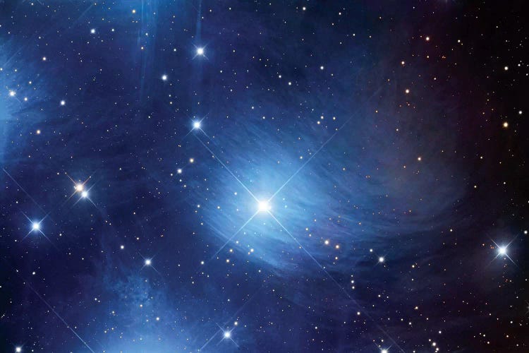 The Merope Nebula, A Reflection Nebula In Taurus