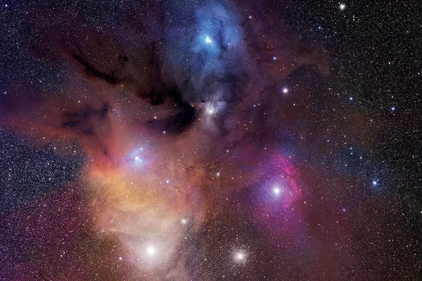 Robert Gendler: The Rho Ophiuchi Nebula Mosaic by Robert Gendler