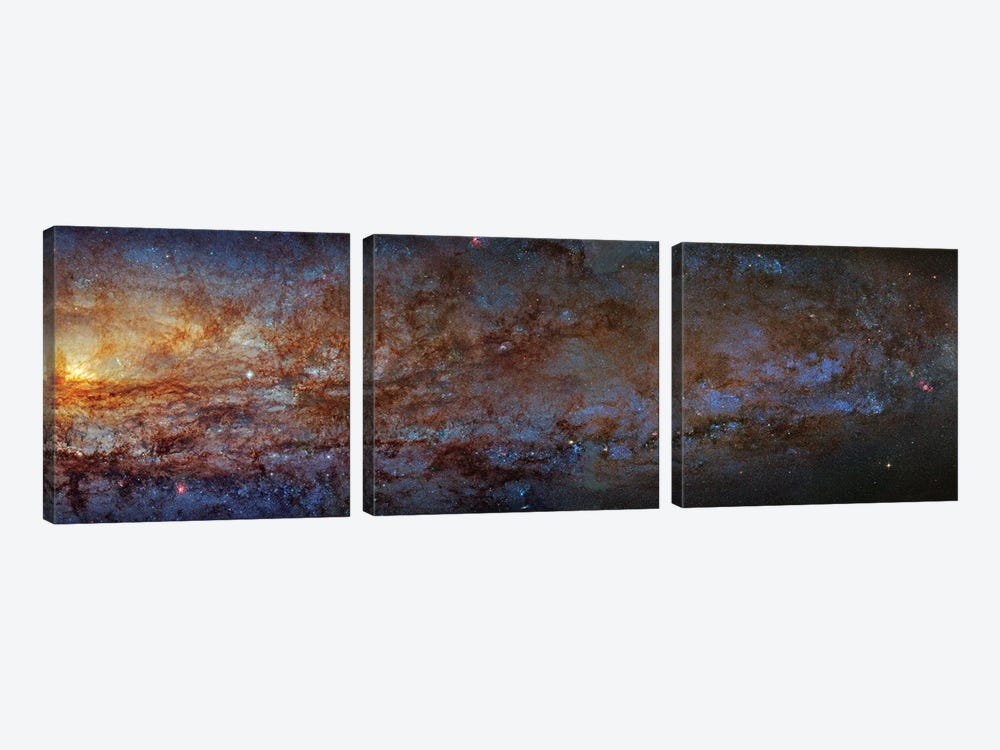 The Sculptor Galaxy (NGC 253) I by Robert Gendler 3-piece Art Print