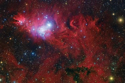 Cone Nebula Mosaic by Robert Gendler acrylic art print