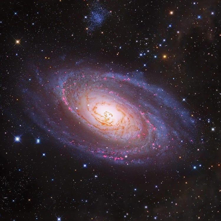 Bode's Galaxy, M81 Spiral Galaxy In Ursa Major III