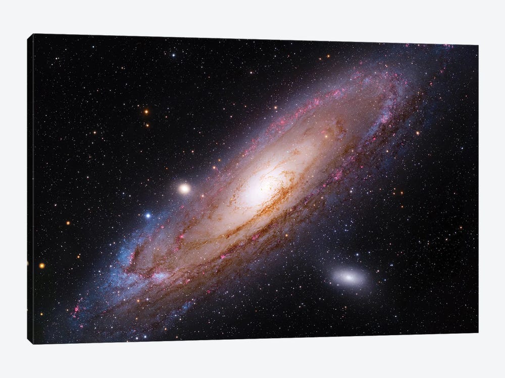 The Andromeda Galaxy (M31) by Robert Gendler 1-piece Canvas Art Print