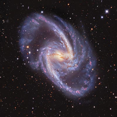 Great Barred Spiral Galaxy(Ngc1365) Ca - Canvas Print | Robert Gendler