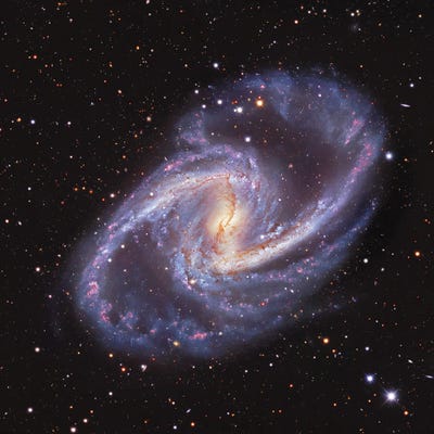 Great Barred Spiral Galaxy(Ngc1365) Rotated by Robert Gendler gallery poster