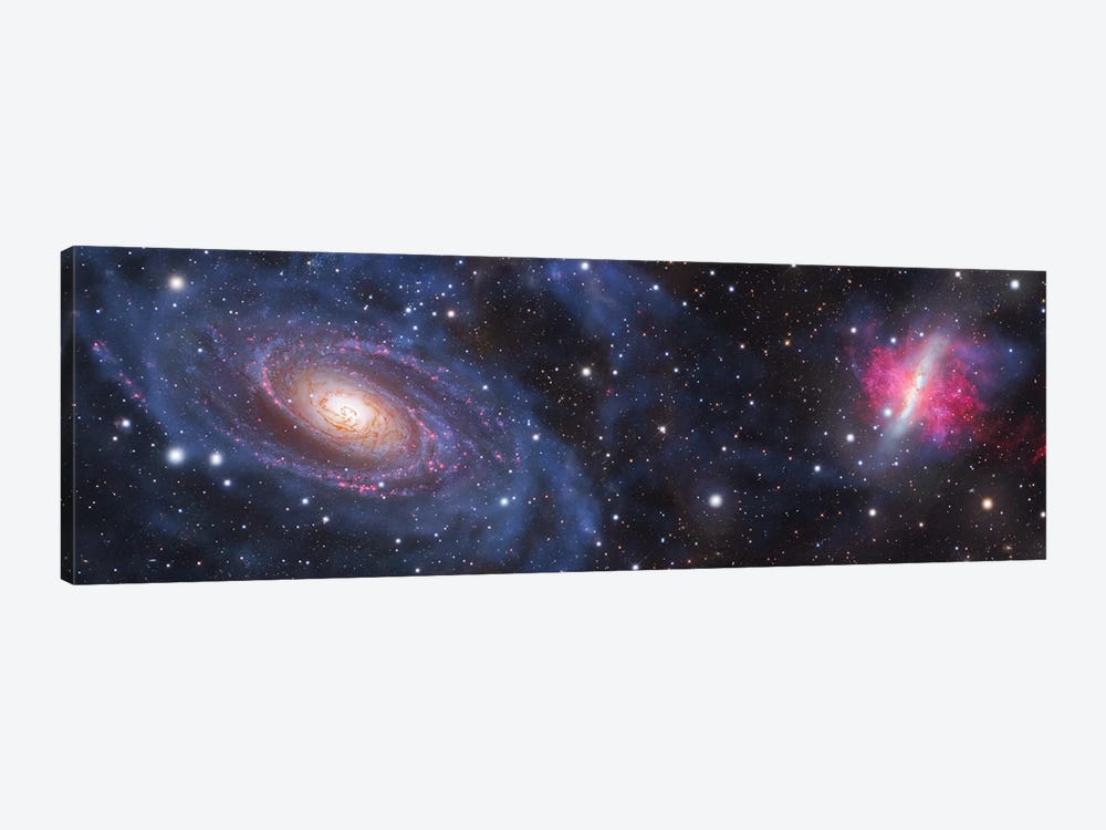 Bode's Galaxy (M81) & The Cigar Galaxy (M82) In Ursa Major by Robert Gendler 1-piece Art Print