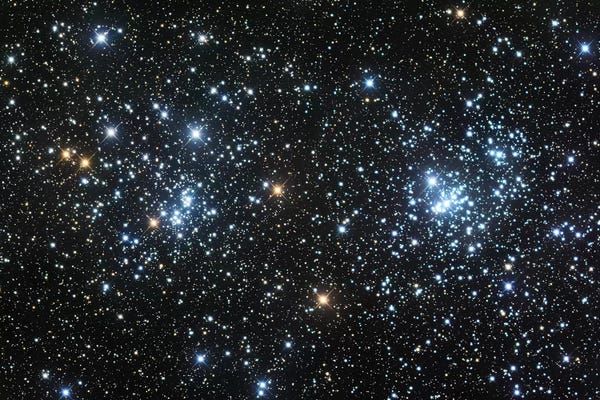 Robert Gendler: Double Cluster by Robert Gendler