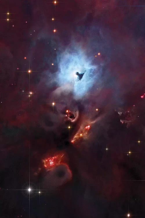 Emission & Reflection Nebula In Orion (NGC 1999) I