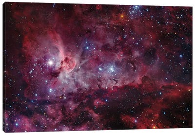 Eta Carinae Nebula (NGC 3372) III Canvas Art Print - Nebula Art