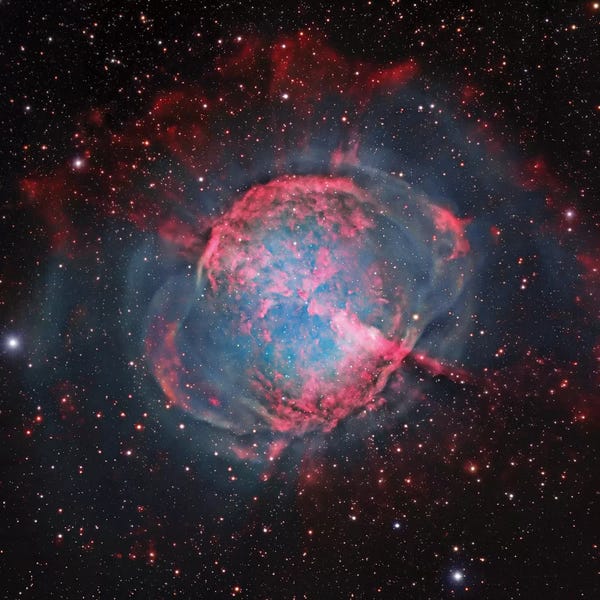 Robert Gendler: M27, The Dumbbell Nebula (NGC 6853) by Robert Gendler