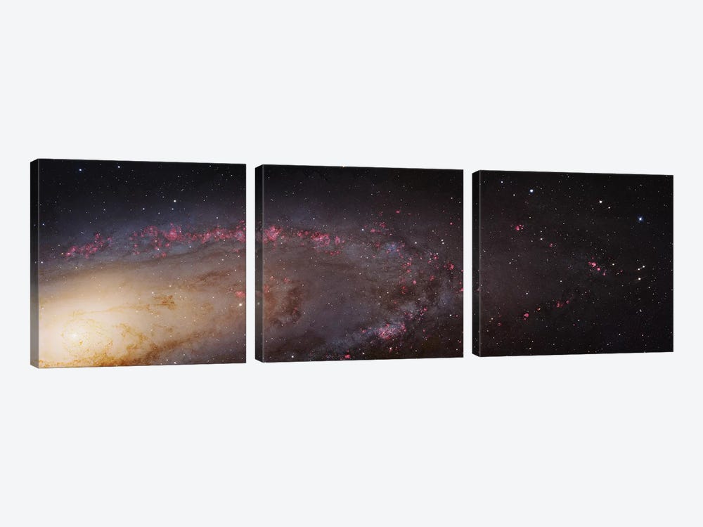 M31, Andromeda Galaxy (PHAT) Mosaic II by Robert Gendler 3-piece Art Print