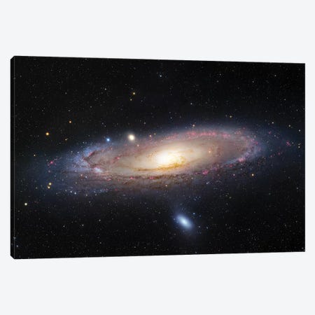 M31, Andromeda Galaxy III Canvas Print #GEN50} by Robert Gendler Canvas Wall Art
