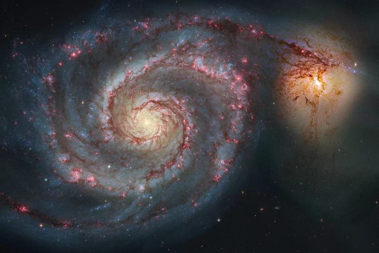 M51, The Whirlpool Galaxy I by Robert Gendler wall art