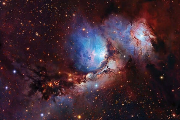 Robert Gendler: M78, Nebula Complex In Orion by Robert Gendler
