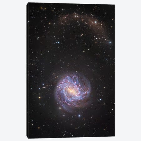M83, Spiral Galaxy In Hydra II Canvas Print #GEN69} by Robert Gendler Canvas Print