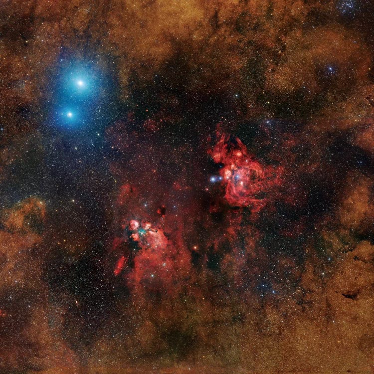 Cat Paw Nebula Mosaic