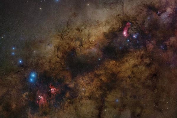 Robert Gendler: Milky Way Center by Robert Gendler