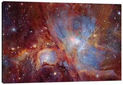 Orion Nebula  Canvas Art Print - 3-Piece Astronomy & Space Art