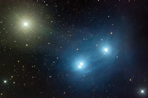 Robert Gendler: Reflection Complex In Scorpius (IC 4592) I by Robert Gendler