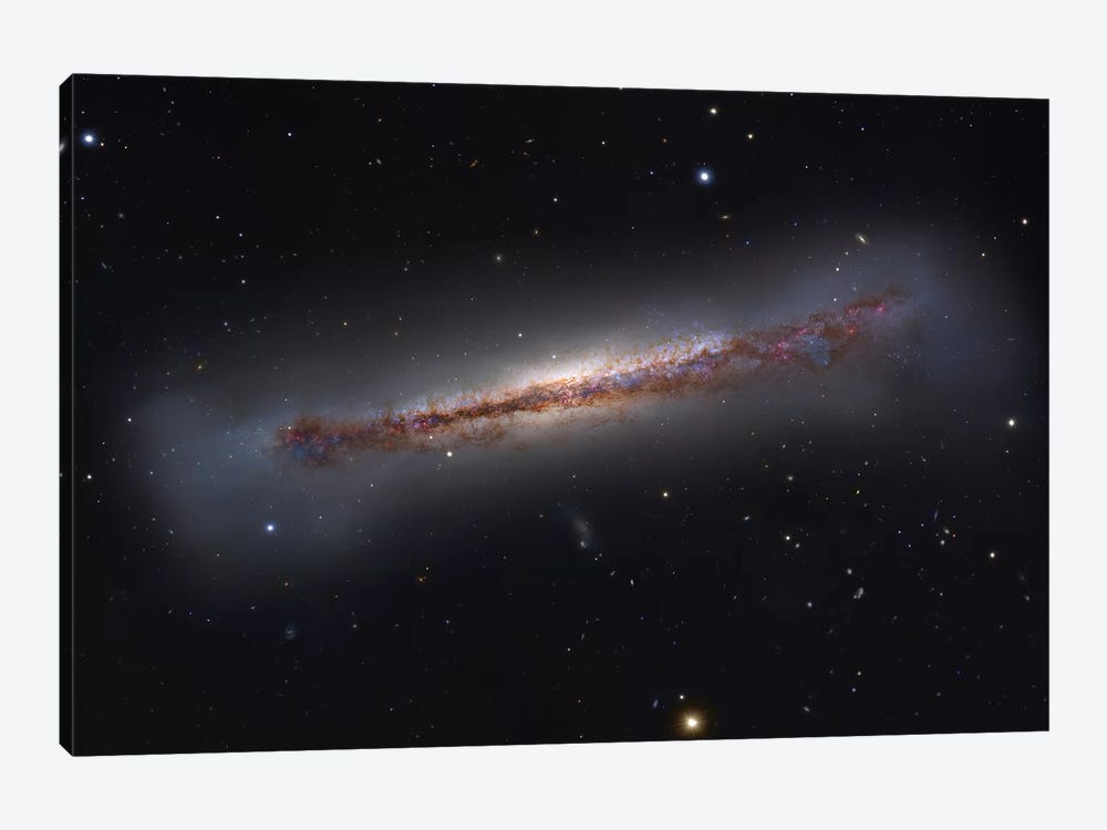Spiral Galaxy In Leo Constellation (NGC 3628) by Robert Gendler 1-piece Art Print