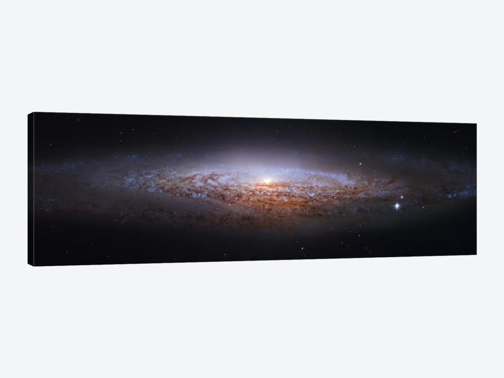 Spiral Galaxy In Lynx, Mosaic From Hubble Legacy Archive (NGC 2683) I by Robert Gendler 1-piece Canvas Artwork