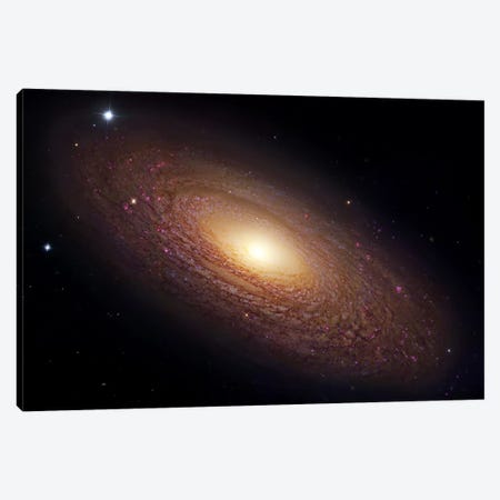 Spiral Galaxy In Ursa Major (NGC 2841) Canvas Print #GEN98} by Robert Gendler Canvas Wall Art