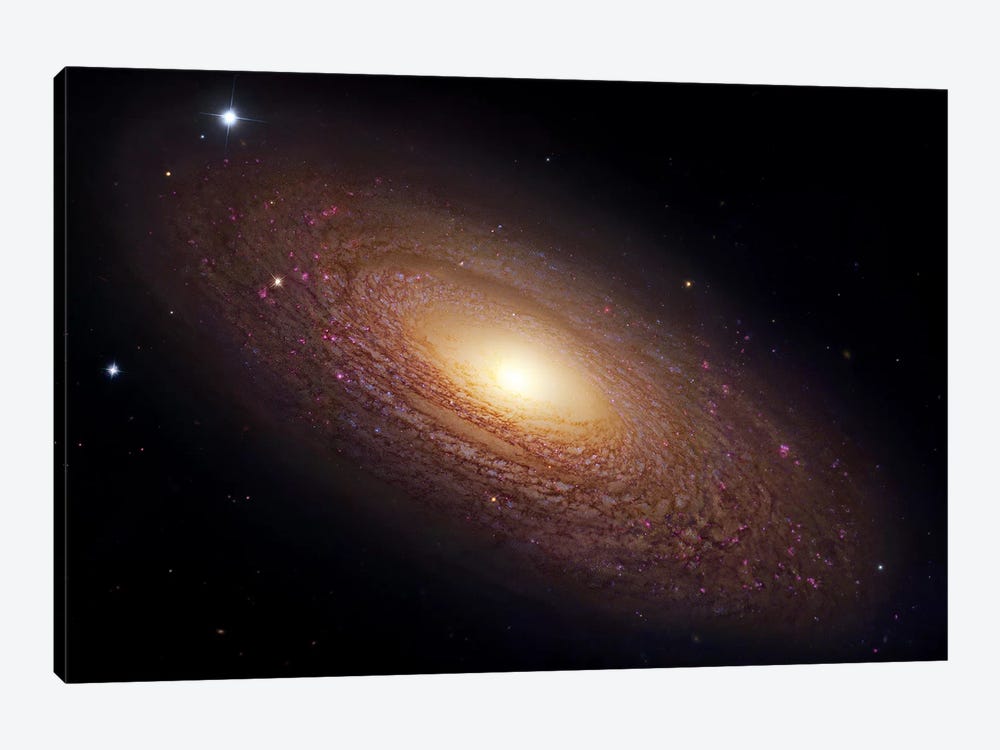 Spiral Galaxy In Ursa Major (NGC 2841) by Robert Gendler 1-piece Canvas Print
