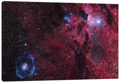 Star Forming Region In Ara (NGC 6188) I Canvas Art Print