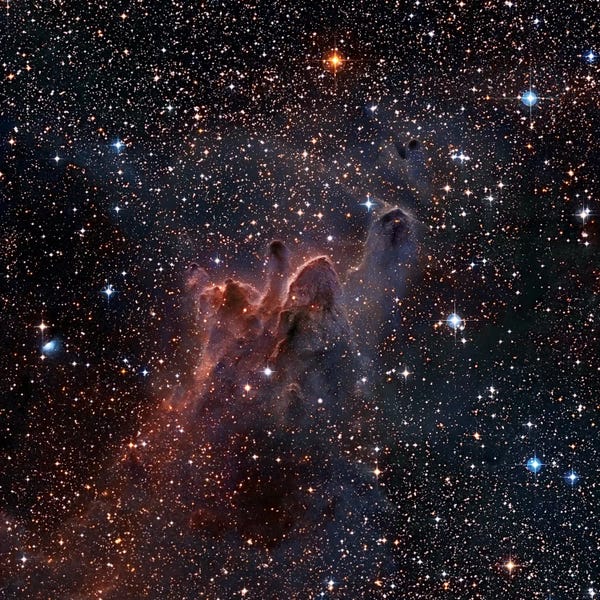 Robert Gendler: CG-30/31/38 Cometary Globules In Vela/Puppis by Robert Gendler